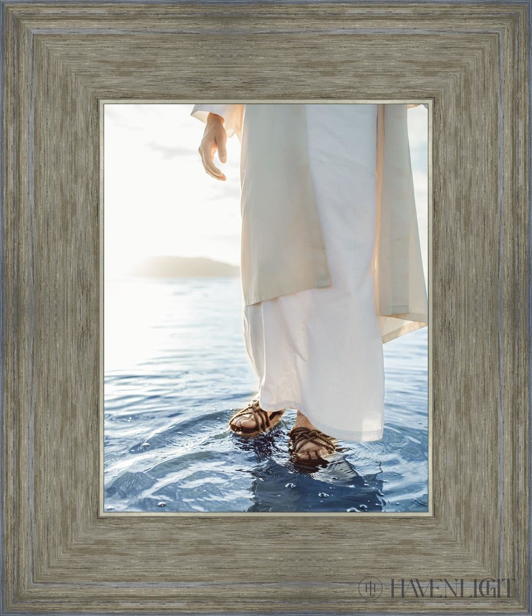 By Faith I Walk Open Edition Print / 8 X 10 Gray 12 3/4 14 Art