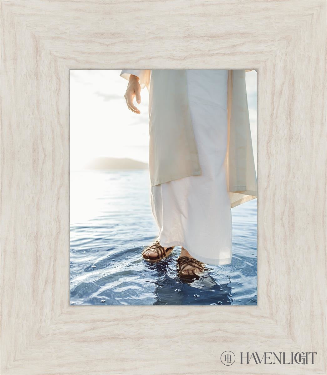 By Faith I Walk Open Edition Print / 8 X 10 Ivory 13 1/2 15 Art