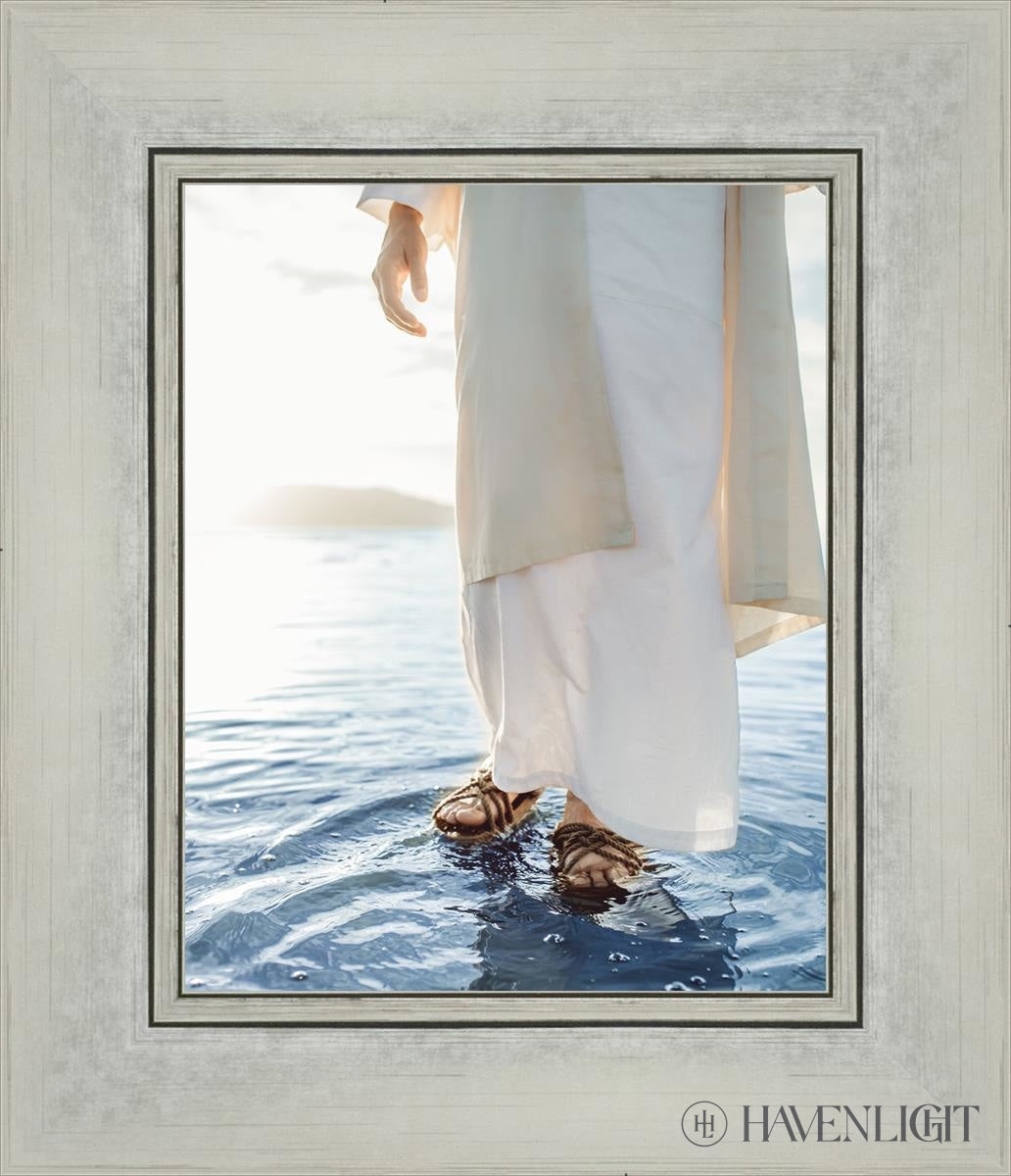 By Faith I Walk Open Edition Print / 8 X 10 Silver 12 1/4 14 Art