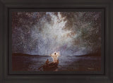 Calm And Stars Open Edition Canvas / 30 X 20 Brown 37 3/4 27 Art