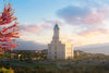 Cedar City Temple Time For Eternal Things Open Edition Canvas / 18 X 12 Print Only Art