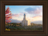 Cedar City Temple Time For Eternal Things Open Edition Canvas / 24 X 16 Frame E 22 3/4 30 Art