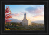 Cedar City Temple Time For Eternal Things Open Edition Canvas / 36 X 24 Frame A 32 3/4 44 Art