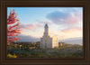 Cedar City Temple Time For Eternal Things Open Edition Canvas / 36 X 24 Frame E 30 3/4 42 Art