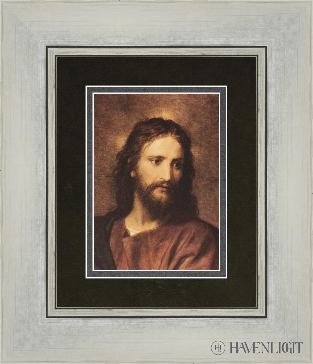 Christ At Thirty-Three Open Edition Print / 5 X 7 Silver 12 1/4 14 Art