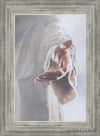 Christ Beckoning Open Edition Canvas / 12 X 18 Silver 16 3/4 22 Art