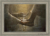 Christ The Servant Open Edition Canvas / 30 X 20 Gray 35 3/4 25 Art