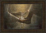 Christ The Servant Open Edition Canvas / 36 X 24 Brown 43 3/4 31 Art