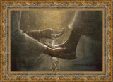 Christ The Servant Open Edition Canvas / 36 X 24 Gold 43 3/4 31 Art