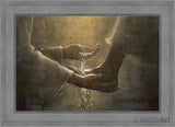 Christ The Servant Open Edition Canvas / 36 X 24 Gray 43 3/4 31 Art