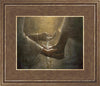 Christ The Servant Open Edition Print / 10 X 8 Gold 14 3/4 12 Art