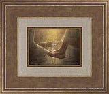 Christ The Servant Open Edition Print / 7 X 5 Gold 14 3/4 12 Art