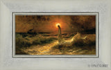 Christ Walking On The Water Open Edition Canvas / 12 X 6 Silver 16 1/4 10 Art