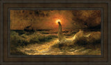 Christ Walking On The Water Open Edition Canvas / 36 X 18 Brown 43 3/4 25 Art