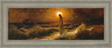 Christ Walking On The Water Open Edition Print / 36 X 12 Gray 41 3/4 17 Art