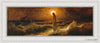 Christ Walking On The Water Open Edition Print / 36 X 12 White 41 3/4 17 Art