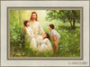 Christ With Asian Children Open Edition Canvas / 24 X 16 Ivory 30 1/2 22 Art