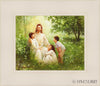 Christ With Asian Children Open Edition Print / 10 X 8 White 14 1/4 12 Art