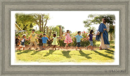 Come Follow Me Open Edition Canvas / 30 X 15 Gray 35 3/4 20 Art