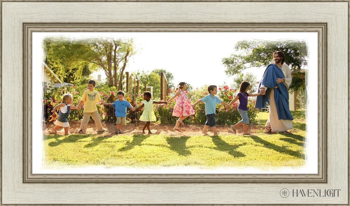 Come Follow Me Open Edition Canvas / 30 X 15 Ivory 36 1/2 21 Art