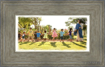 Come Follow Me Open Edition Print / 12 X 6 Gray 16 3/4 10 Art