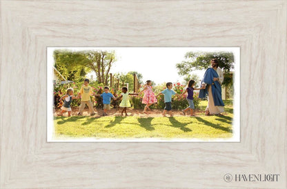 Come Follow Me Open Edition Print / 12 X 6 Ivory 17 1/2 11 Art