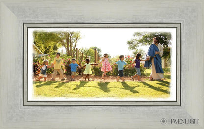 Come Follow Me Open Edition Print / 12 X 6 Silver 16 1/4 10 Art