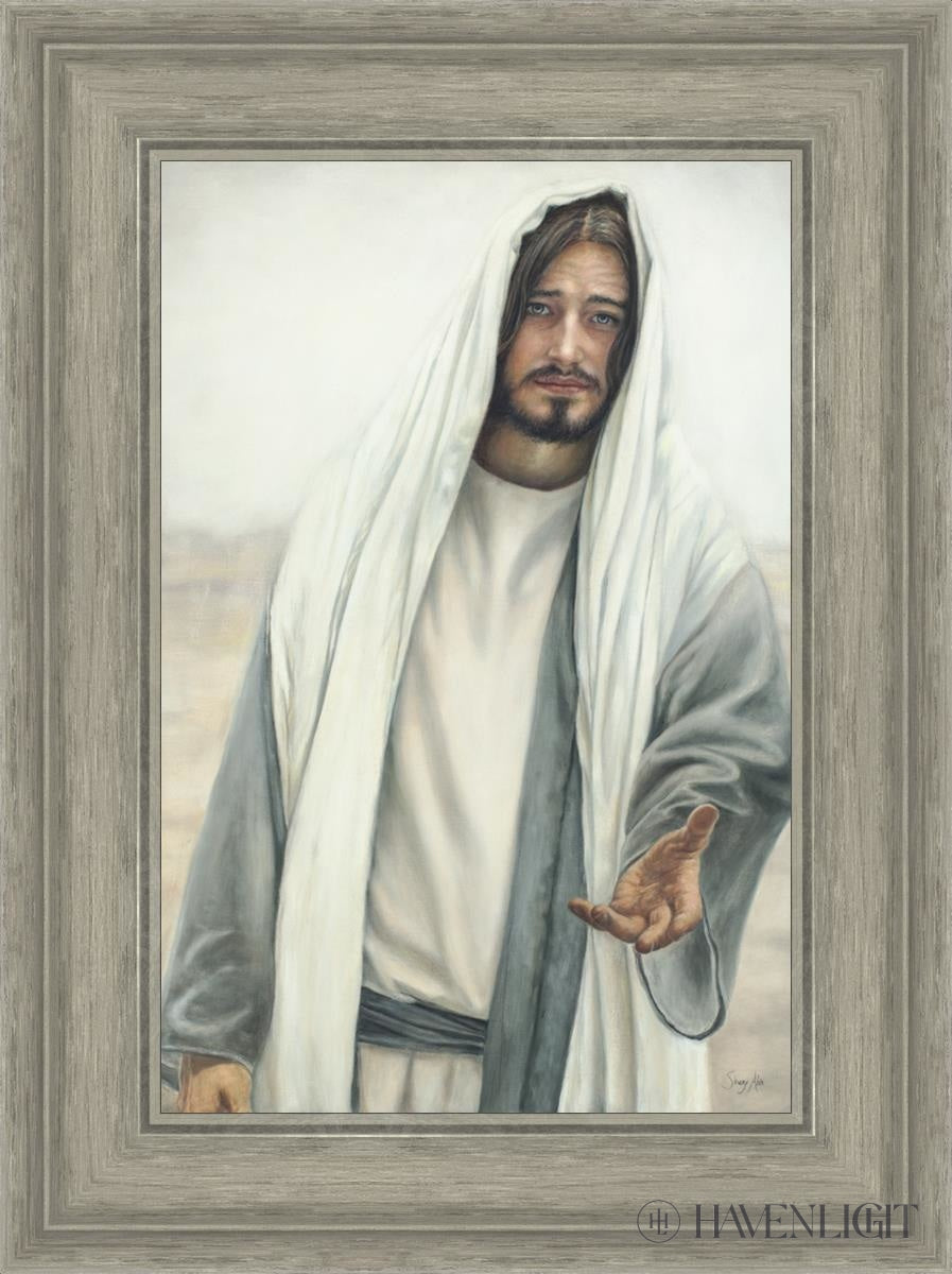 Come Unto Me Open Edition Canvas / 12 X 18 Gray 17 3/4 23 Art