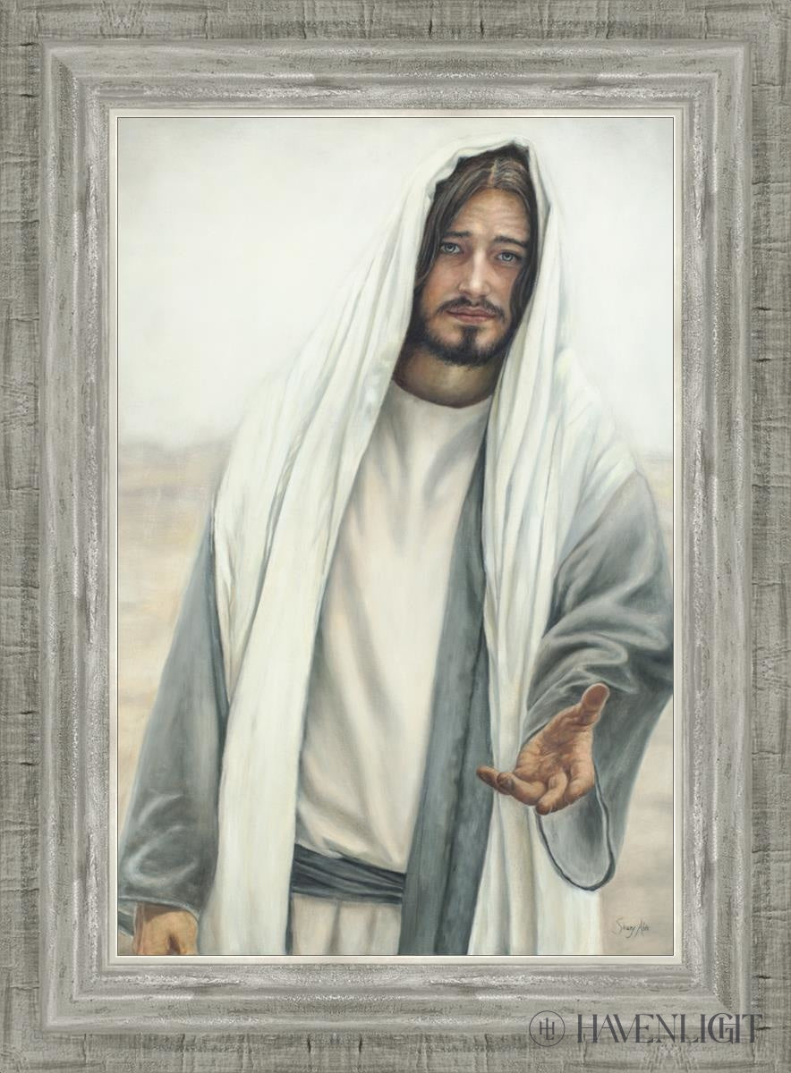 Come Unto Me Open Edition Canvas / 12 X 18 Silver 16 3/4 22 Art