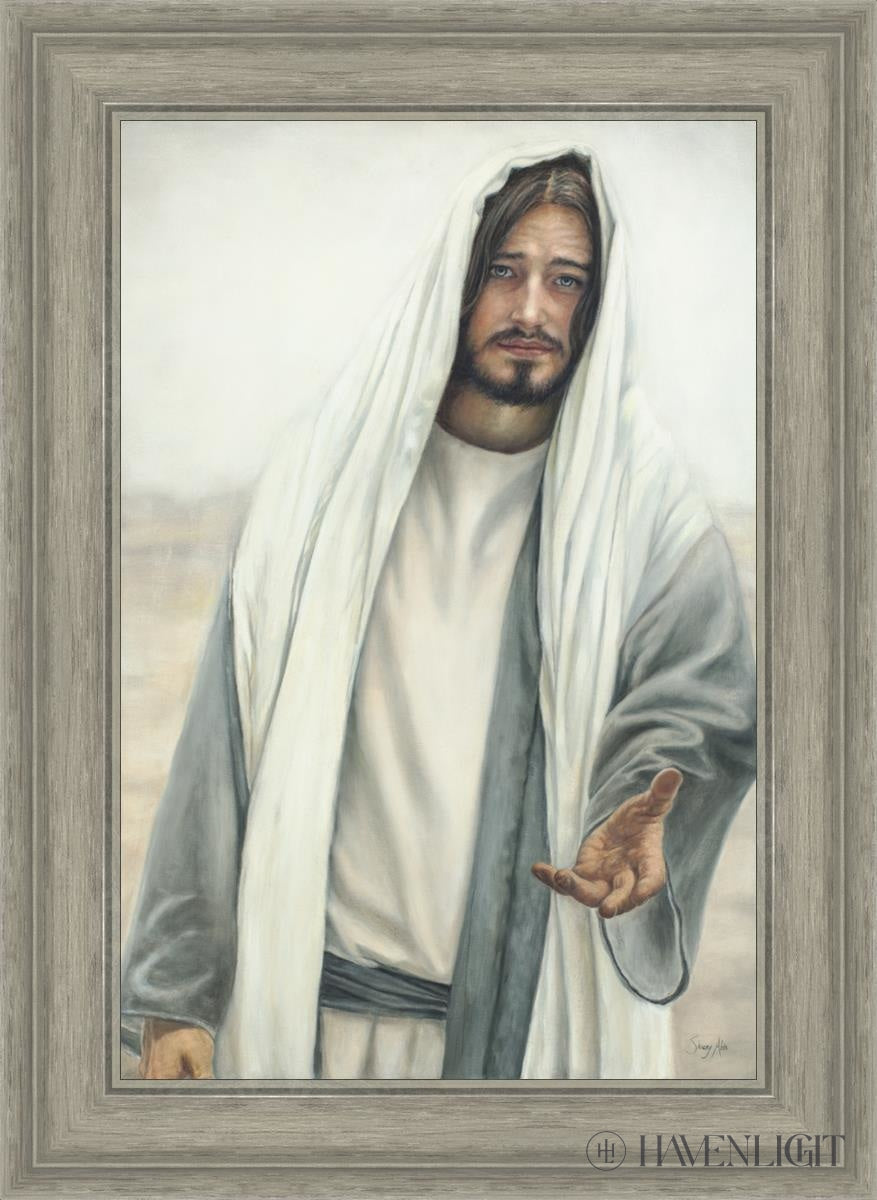 Come Unto Me Open Edition Canvas / 16 X 24 Gray 21 3/4 29 Art