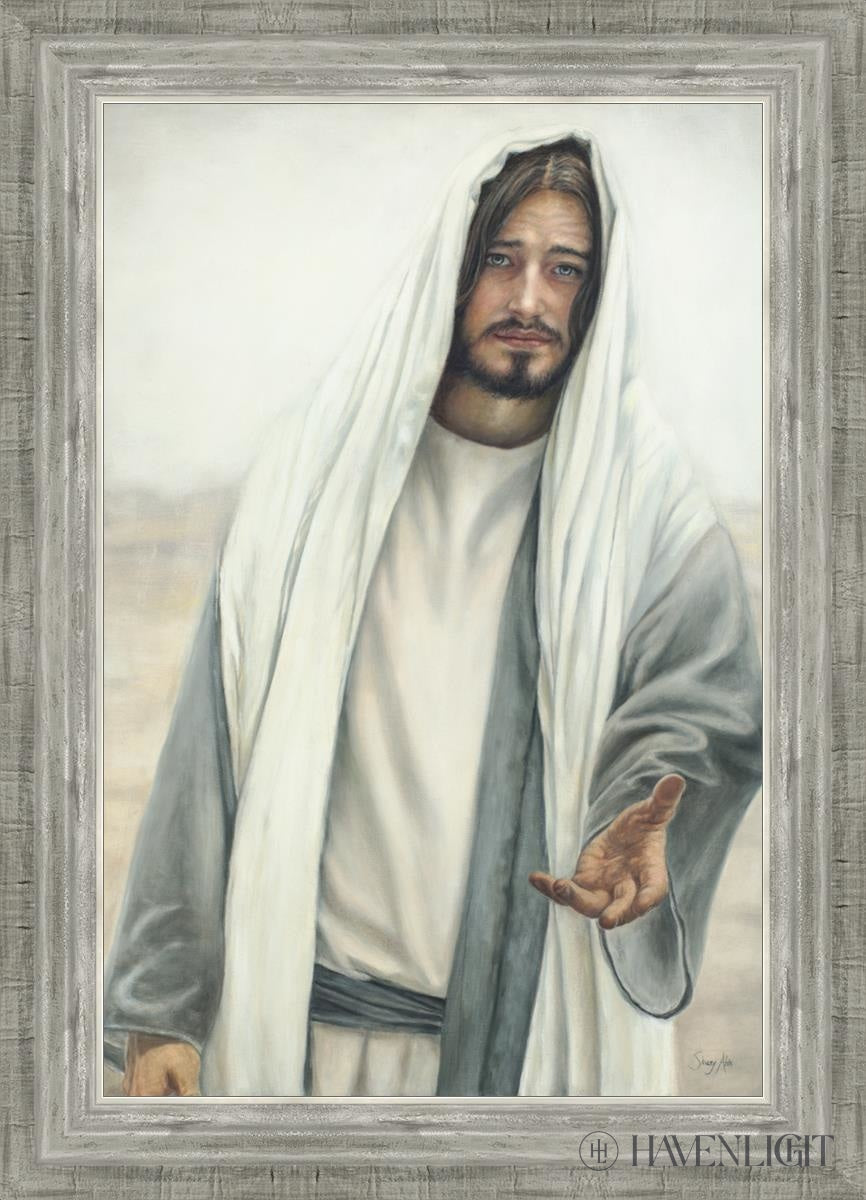 Come Unto Me Open Edition Canvas / 16 X 24 Silver 20 3/4 28 Art