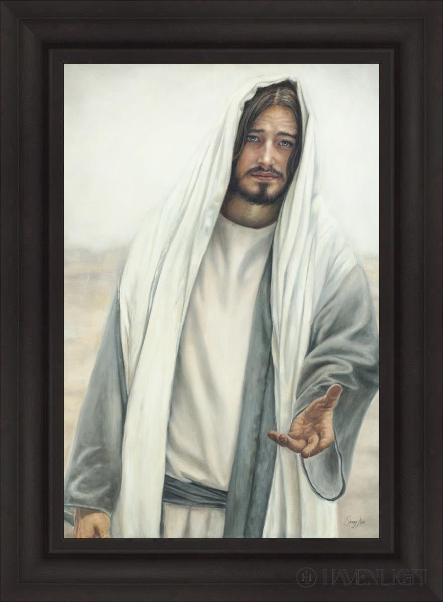 Come Unto Me Open Edition Canvas / 20 X 30 Brown 27 3/4 37 Art