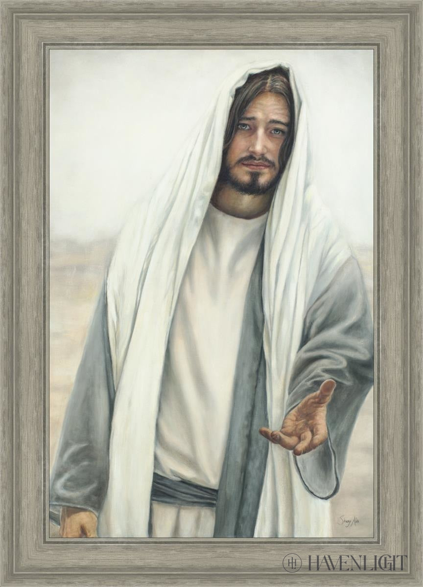Come Unto Me Open Edition Canvas / 20 X 30 Gray 25 3/4 35 Art