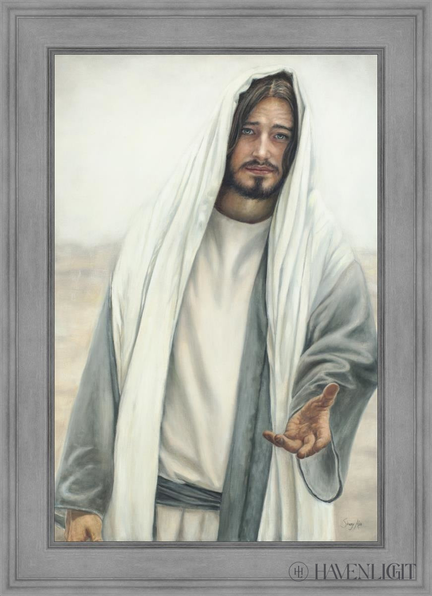 Come Unto Me Open Edition Canvas / 24 X 36 Gray 31 3/4 43 Art