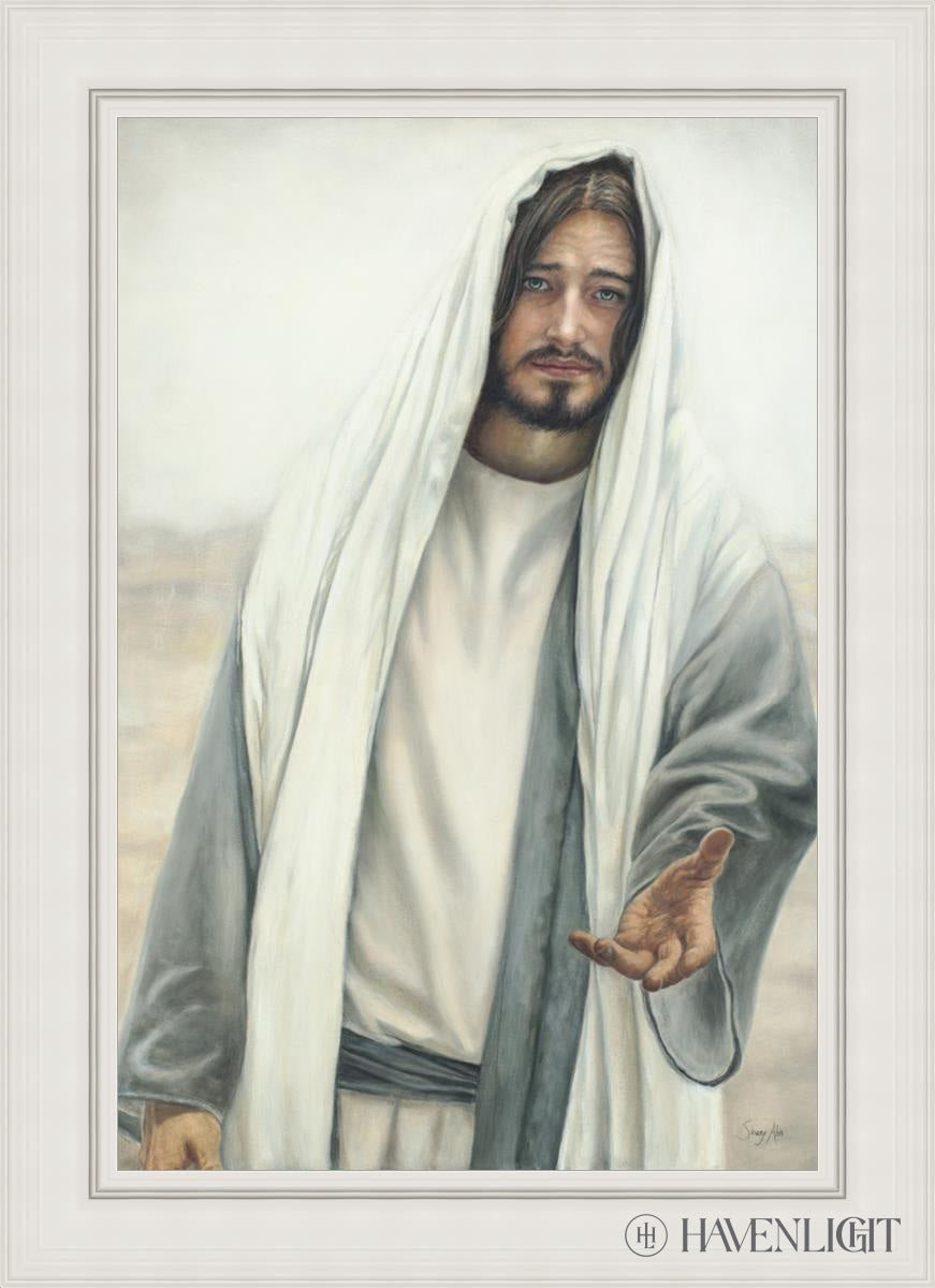 Come Unto Me Open Edition Canvas / 24 X 36 White 31 3/4 43 Art