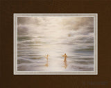 Dancing On Water Open Edition Print / 7 X 5 Matted To 10 8 Art