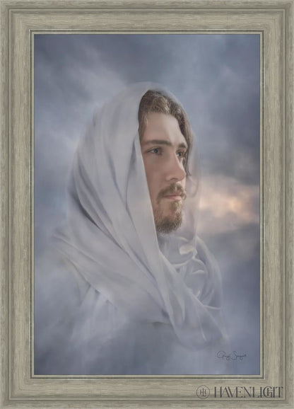 Eternal Christ Open Edition Canvas / 20 X 30 Gray 25 3/4 35 Art