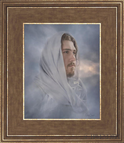 Eternal Christ Open Edition Print / 8 X 10 Gold 12 3/4 14 Art