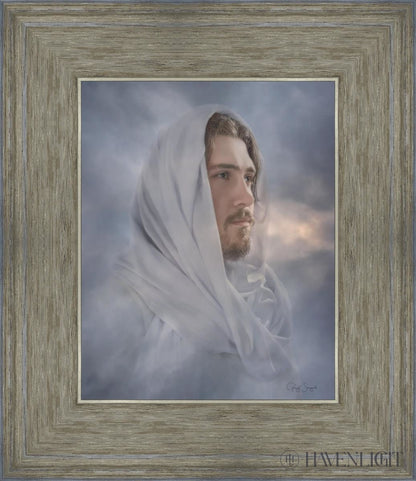 Eternal Christ Open Edition Print / 8 X 10 Gray 12 3/4 14 Art