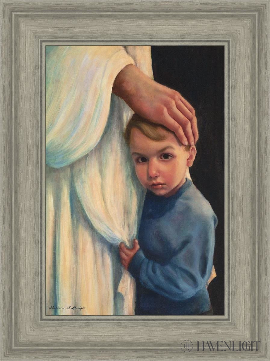 Fear Not Open Edition Canvas / 12 X 18 Gray 17 3/4 23 Art