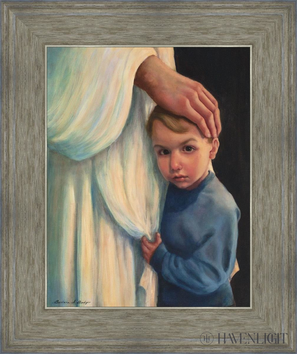 Fear Not Open Edition Print / 11 X 14 Gray 15 3/4 18 Art