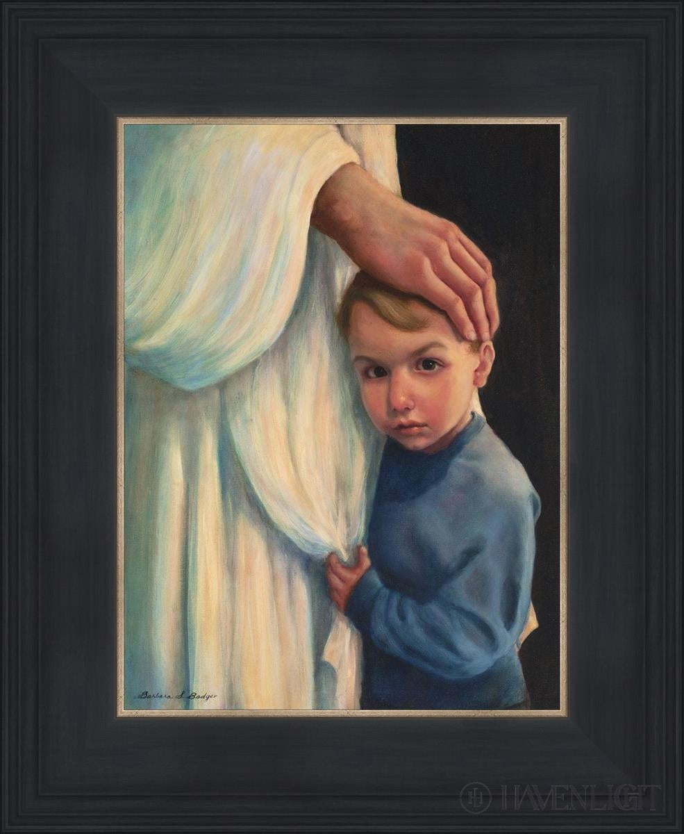 Fear Not Open Edition Print / 9 X 12 Black 13 3/4 16 Art