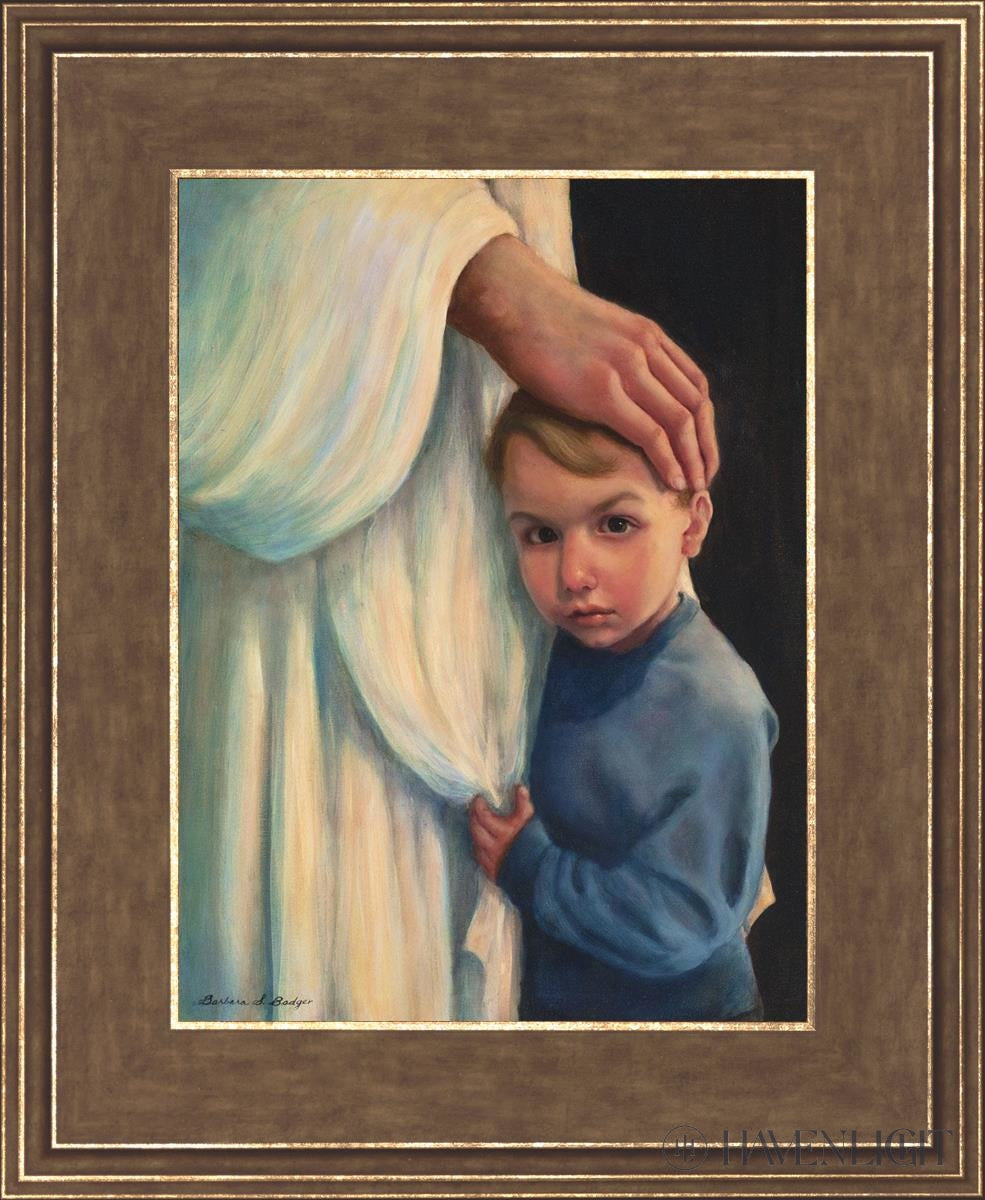 Fear Not Open Edition Print / 9 X 12 Gold 13 3/4 16 Art