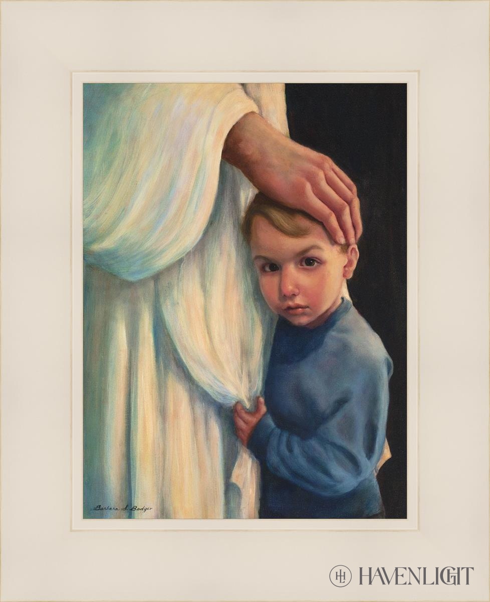 Fear Not Open Edition Print / 9 X 12 White 13 1/4 16 Art