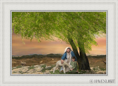 Feed My Lambs Open Edition Canvas / 24 X 16 White 29 3/4 21 Art