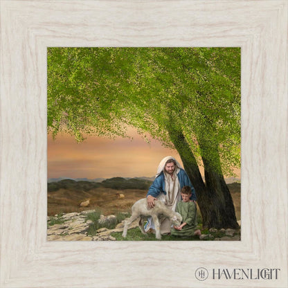 Feed My Lambs Open Edition Print / 12 X Ivory 17 1/2 Art