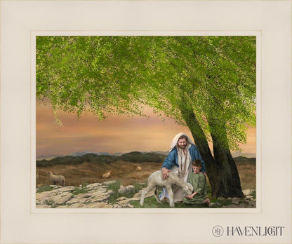 Feed My Lambs Open Edition Print / 14 X 11 White 18 1/4 15 Art