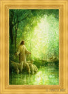 Feed My Sheep Open Edition Canvas / 24 X 36 22K Gold Leaf 32 3/8 44 Art