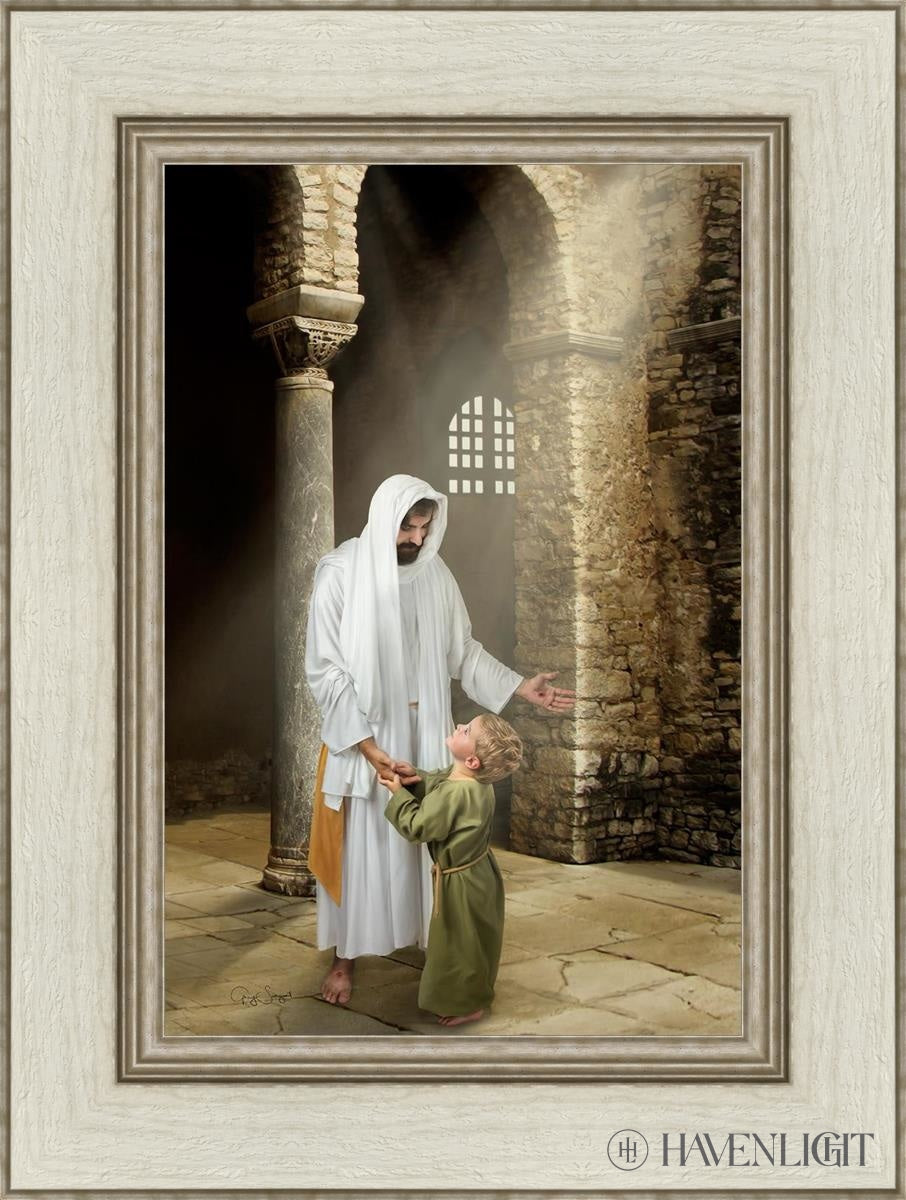 Feeling My Saviors Love Open Edition Canvas / 12 X 18 Ivory 1/2 24 Art
