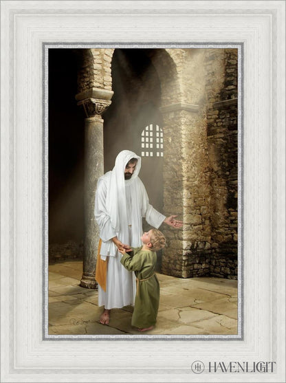 Feeling My Saviors Love Open Edition Canvas / 12 X 18 White 17 3/4 23 Art